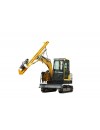 HW100 Excavator modified rock drill