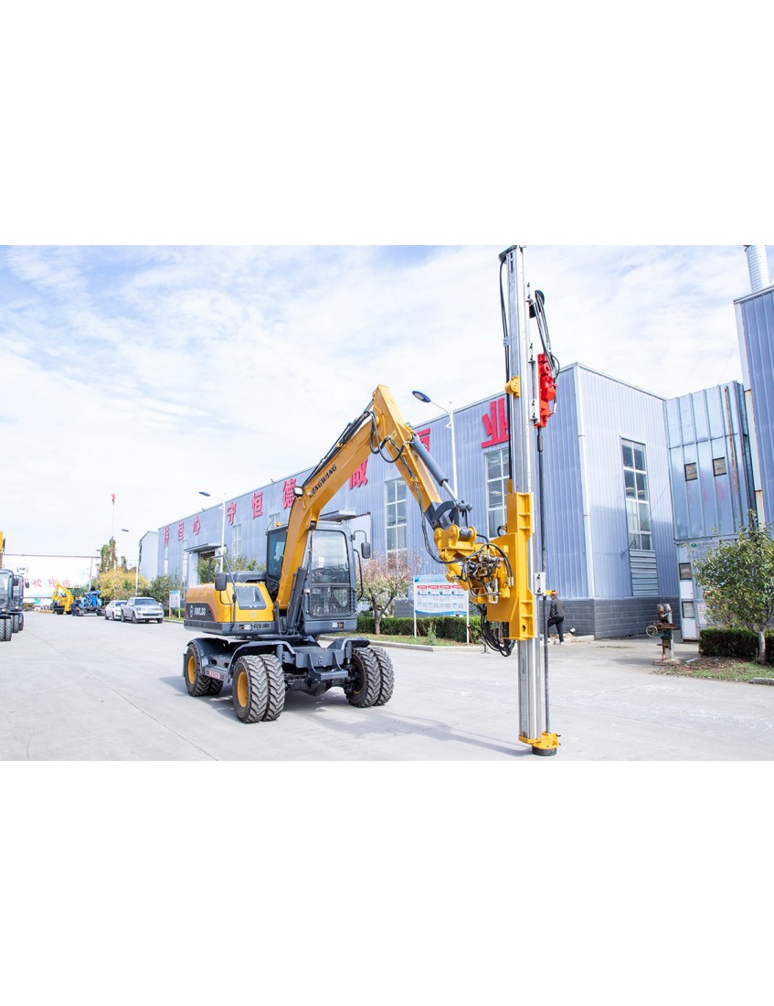 HW200 Excavator Mounted DTH Drilling Rig