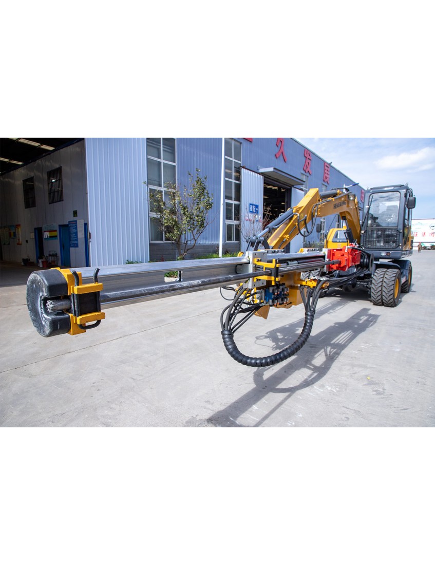 HW200 Excavator Mounted DTH Drilling Rig