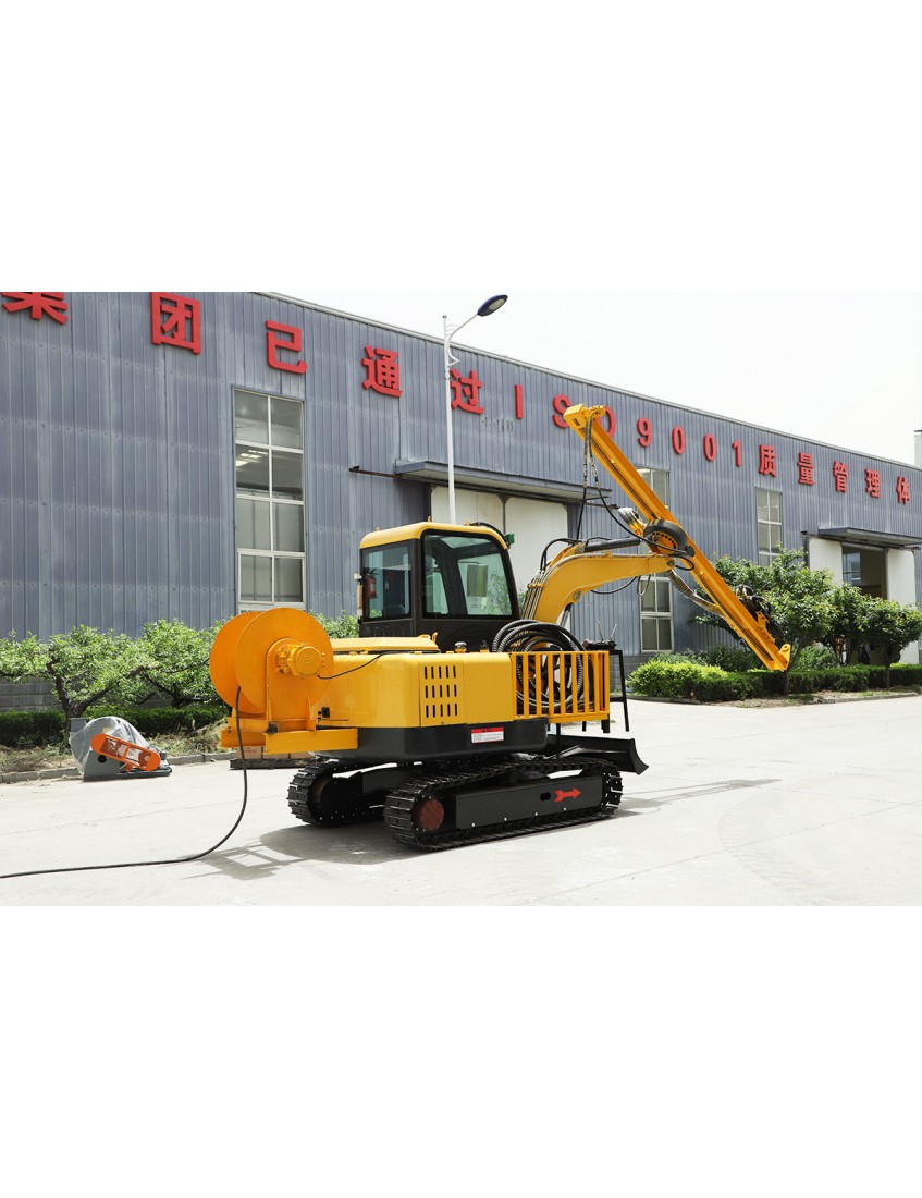 HW100 Excavator modified rock drill