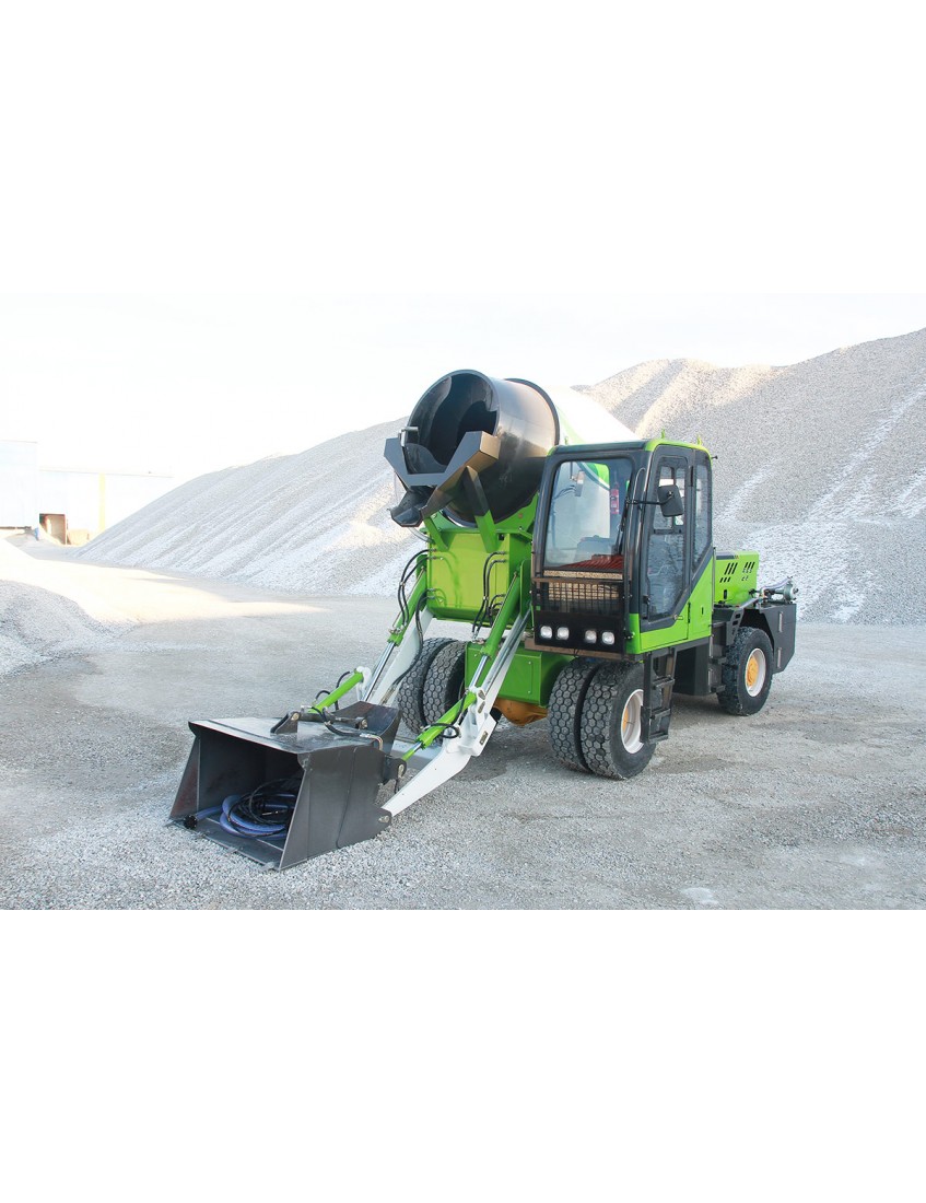 HWJF550 Concrete Mixer Truck